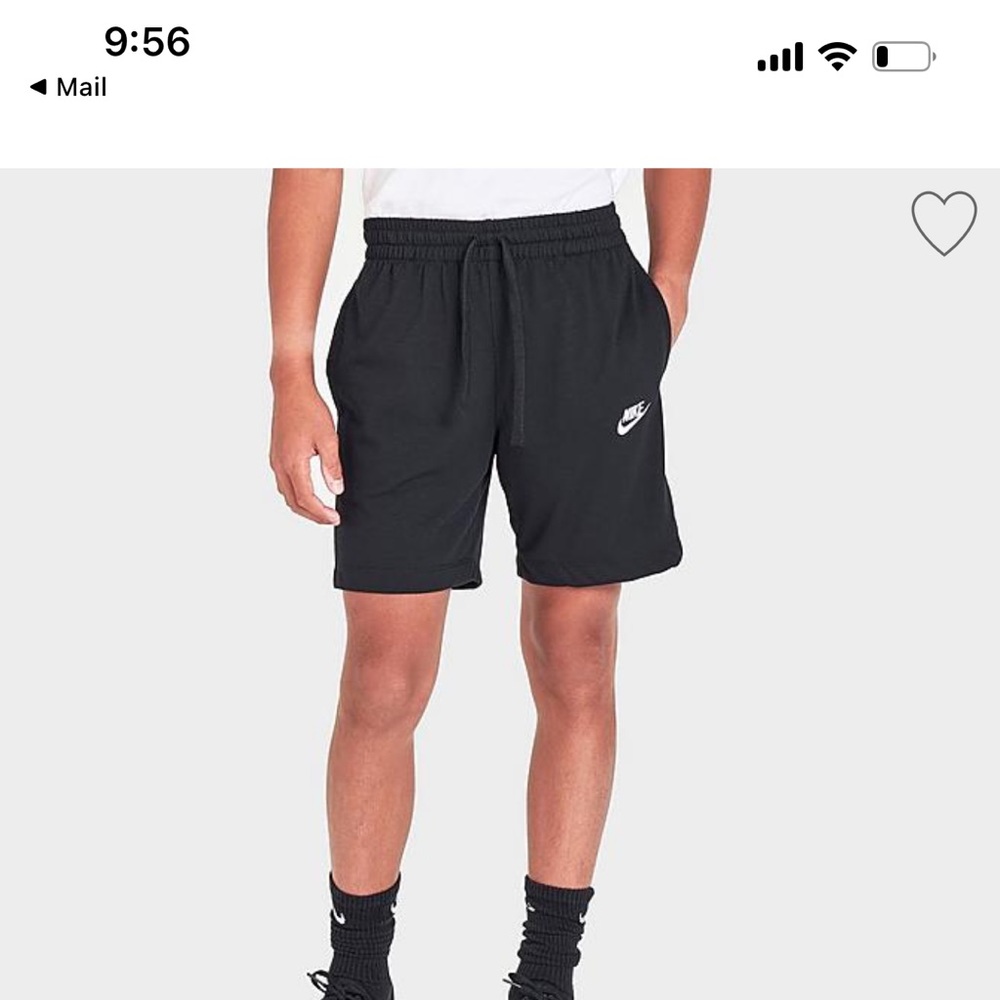 Nike jersey short